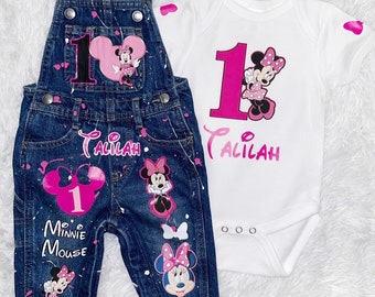 Custom Overall Set-Birthday-ANY THEME-Boy or Girl