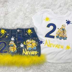 Cartoon Inspired Skirt Set-ANY theme-ANY character