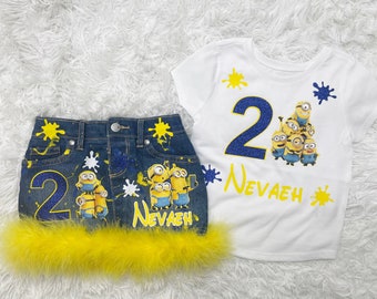 Custom Skirt Set-Birthday-ANY THEME-