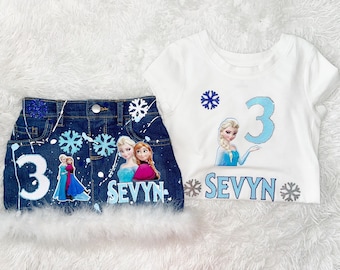 Cartoon Inspired Skirt Set-Birthday-ANY THEME-