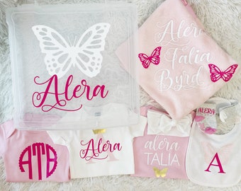 Small Personalized Baby Box-Baby Girl-Baby Boy