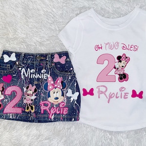 Mouse Inspired Skirt Set-Birthday Outfit-ANY THEME