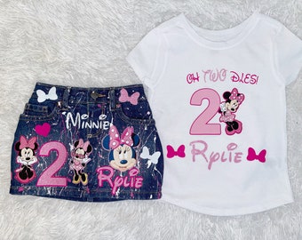 Mouse Inspired Skirt Set-Birthday Outfit-ANY THEME