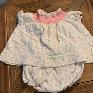 Carters Pink Rosen/Kleid mit Pumphose