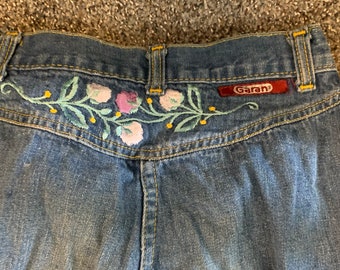 Garan Flower Jeans