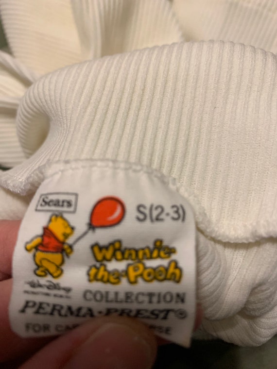 Sears Winnie the Pooh White Turtleneck - image 3