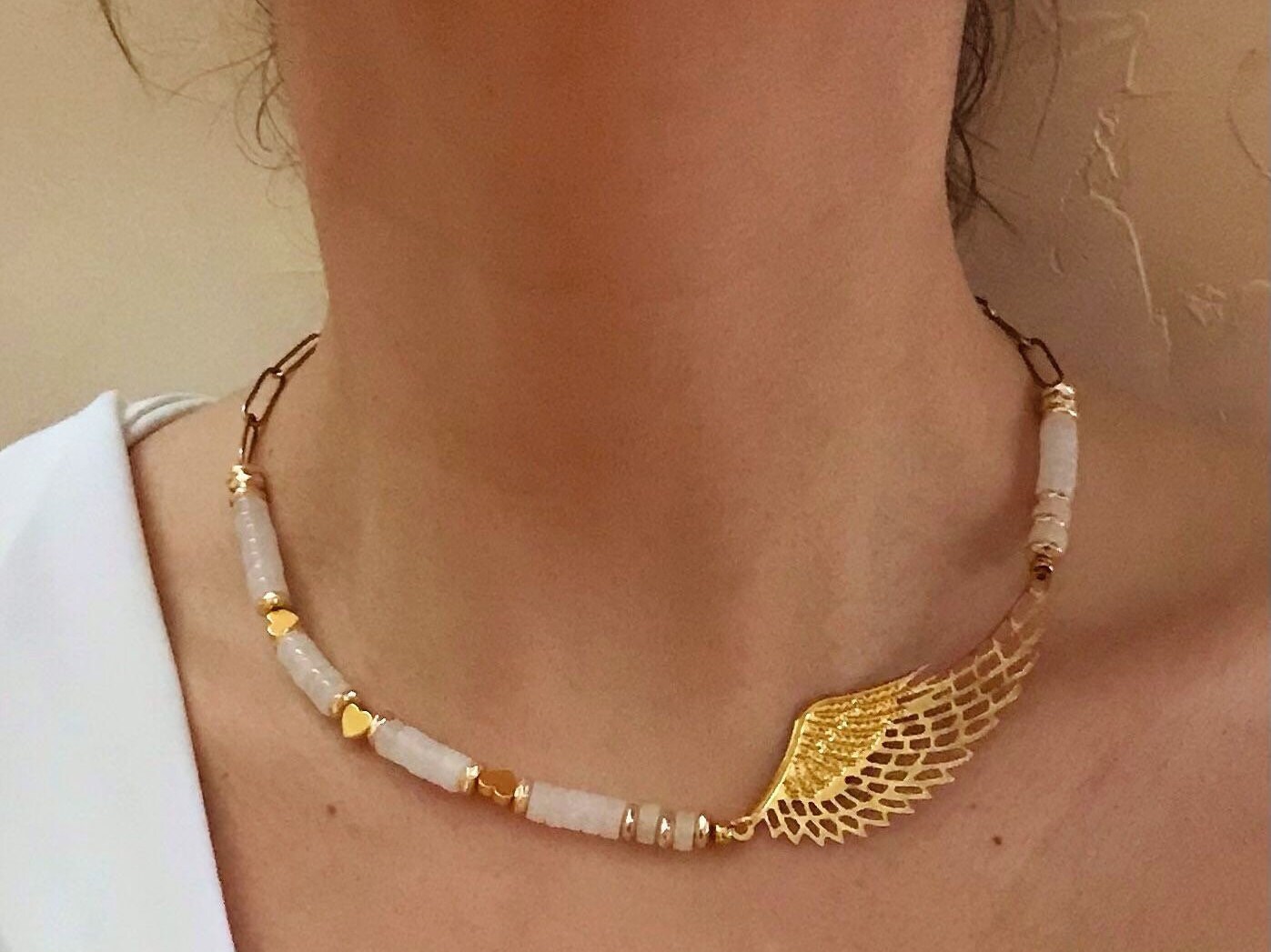 Collana In Oro Maglie Ovali Squadrate Cm. 45 - Ma.Gi. Gioielli - Foto 9