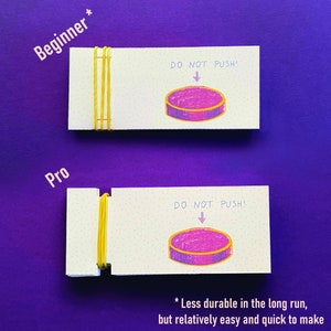 Printable flipbook “ Do not push the button! ‘’