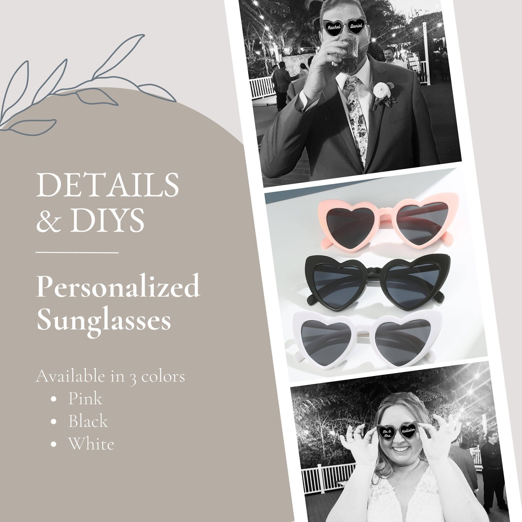 How to sale personalize sunglasses diy