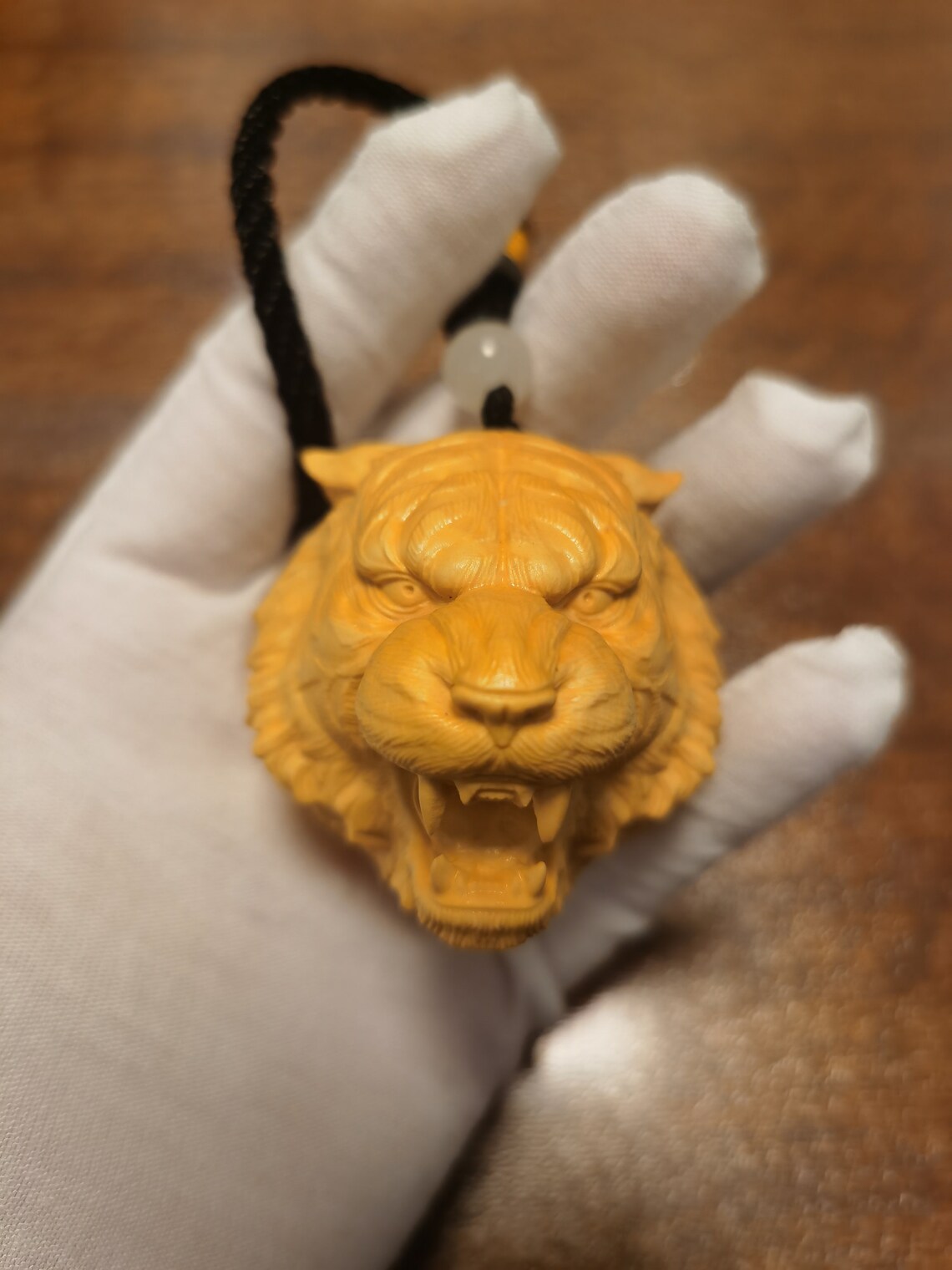 Wooden Carved Tiger head Statue Hand Carved Art collection Etsy