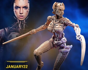 MANTIS - Bounty Hunter / January 2022 / Sci-Fi Cyberpunk / UNIT9