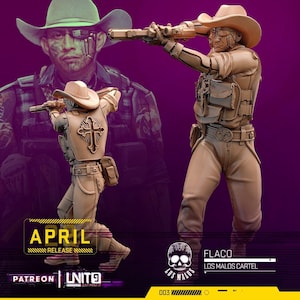 FLACO - Los Malos-kartel / april 2022 / Sci-Fi cyberpunk / UNIT9