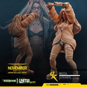 BECCA - Outrunners / 2 Styles / November 2022 / Sci-Fi Cyberpunk / UNIT9