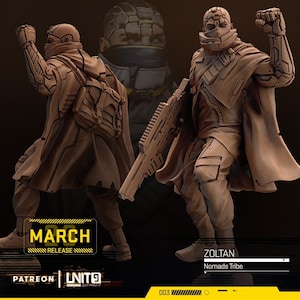 ZOLTAN - Nomads Tribe / March 2023 / Sci-Fi Cyberpunk / UNIT9