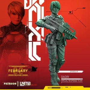 DAORI - Special Response Team / Februar 2022 / Sci-Fi Cyberpunk / UNIT9