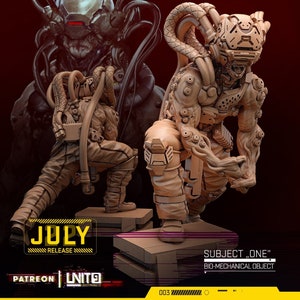 SUBJECT "ONE" - Bio-Mechanical Object / 4 Styles / July 2022 / Sci-Fi Cyberpunk / UNIT9