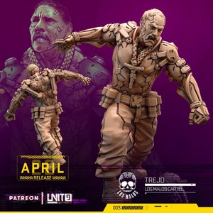 TREJO - Los Malos-kartel / april 2022 / Sci-Fi cyberpunk / UNIT9