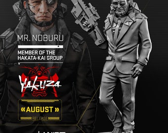 MR. NOBURU - Member of the Hakata-Kai Group / August 2020 / Sci-Fi Cyberpunk / UNIT9