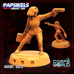 Agent Dice / Cyberpunk / Papsikels