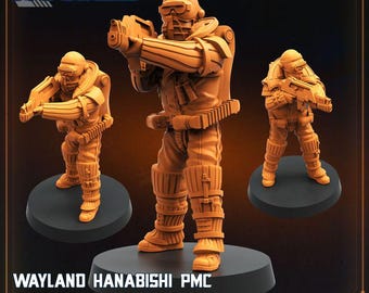 Weyland Hanabishi Dogcatchers Commandos / 10 Styles / September 2024 / Sci-Fi / Papsikels