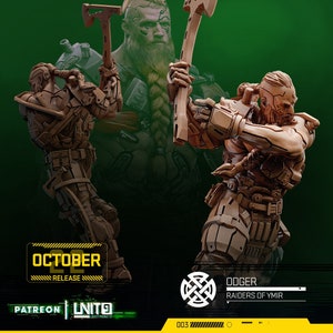 ODGER - Jäger von Ymir / Oktober 2022 / Sci-Fi Cyberpunk / UNIT9