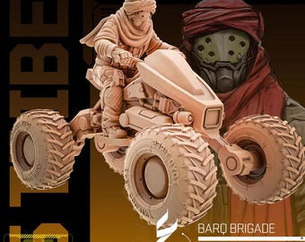 Barq Brigade - Nomads Tribe / September 2025 / Sci-Fi Cyberpunk / UNIT9