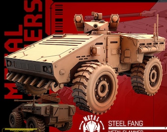 STEEL FANG - Metal Slammers Armored Vehicle / December 2023 / Sci-Fi Cyberpunk / UNIT9