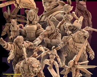 November 2025 Fullset (-10%) + FREE TERRAIN / Sci-Fi Cyberpunk / UNIT9