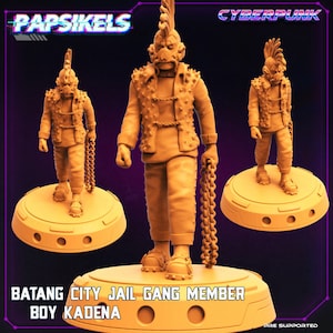 Batang city Jail Gang Member Boy Kadena / Sci-Fi Cyberpunk / Papsikels