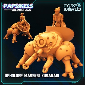 Upholder Maseksi Kusanagi / Cyberpunk Sci-Fi / Papsikels