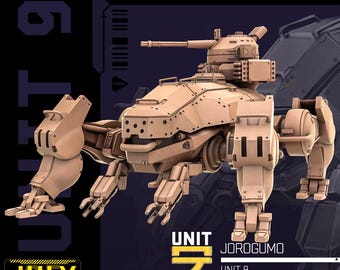 Jorogumo - UNIT9 / July 2026 / Sci-Fi Cyberpunk / UNIT9