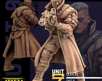 Gorou - UNIT9 / 2 Styles / July 2026 / Sci-Fi Cyberpunk / UNIT9