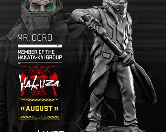 SR. GORO - Miembro del grupo Hakata-Kai / Agosto 2020 / Ciencia ficción ciberpunk / UNIT9