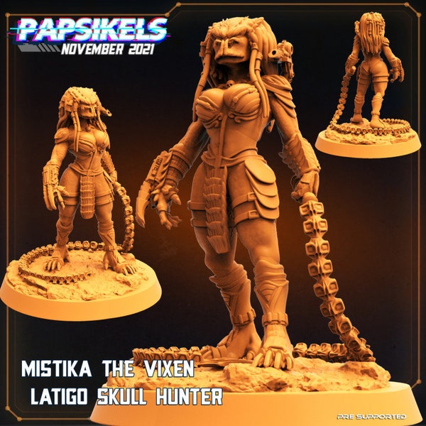 VIXENS - Latigo & Sibat / 2 Styles (Mistika, Nanika) / Skull Hunters 3 The Bone Clan / November 2021 / Sci-Fi / Papsikels