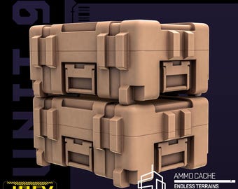 Ammo cache - Endless Terrains / July 2026 / Sci-Fi Cyberpunk / UNIT9