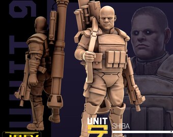 Shiba - UNIT9 / 2 Styles / July 2026 / Sci-Fi Cyberpunk / UNIT9