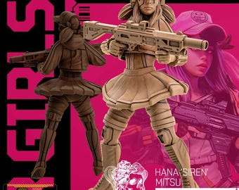 Hana ‘Siren’ Mitsu - Bomber Girls Gang / July 2025 / Sci-Fi Cyberpunk / UNIT9