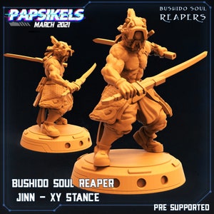 JINN - XY Stance / Bushido Soul Reaper / March 2021 / Cyberpunk / Papsikels