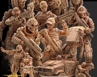 June 2025 Fullset (-10%) + FREE TERRAIN / Sci-Fi Cyberpunk / UNIT9