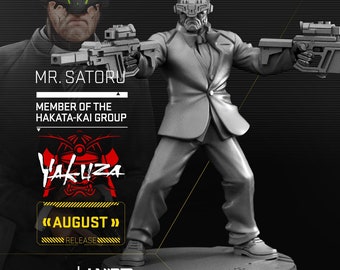 MR. SATORU - Member of the Hakata-Kai Group / August 2020 / Sci-Fi Cyberpunk / UNIT9