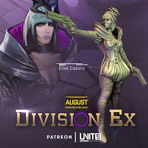 ELISE CASSINI - Division Ex / August 2021 / Sci-Fi Cyberpunk / UNIT9