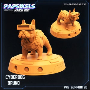CYBERDOG BRUNO - Cyberpets / März 2021 / Cyberpunk / Papsikels