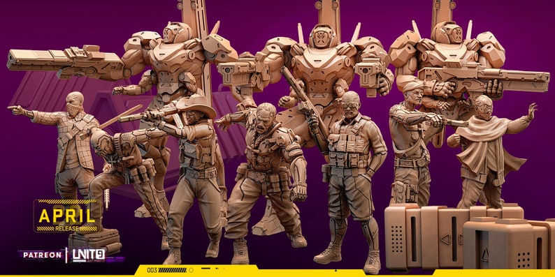 TREJO - Los Malos Cartel / April 2022 / Sci-fi Cyberpunk / UNIT9 - Etsy