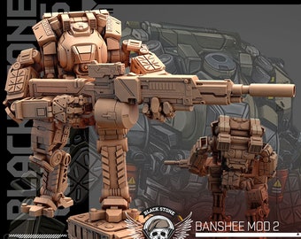 BANSHEE MOD 2 - Black Stone Commandos / 5 Styles / November 2023 / Sci-Fi Cyberpunk / UNIT9