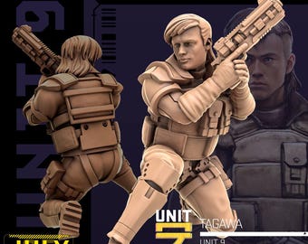 Tagawa - UNIT9 / 2 Styles / July 2026 / Sci-Fi Cyberpunk / UNIT9