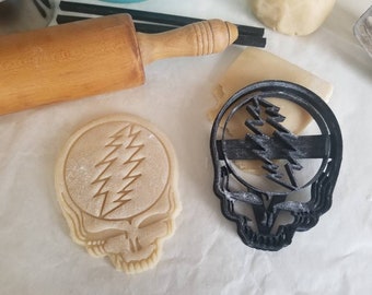Grateful Dead Steal Your Face Cookie Cutter