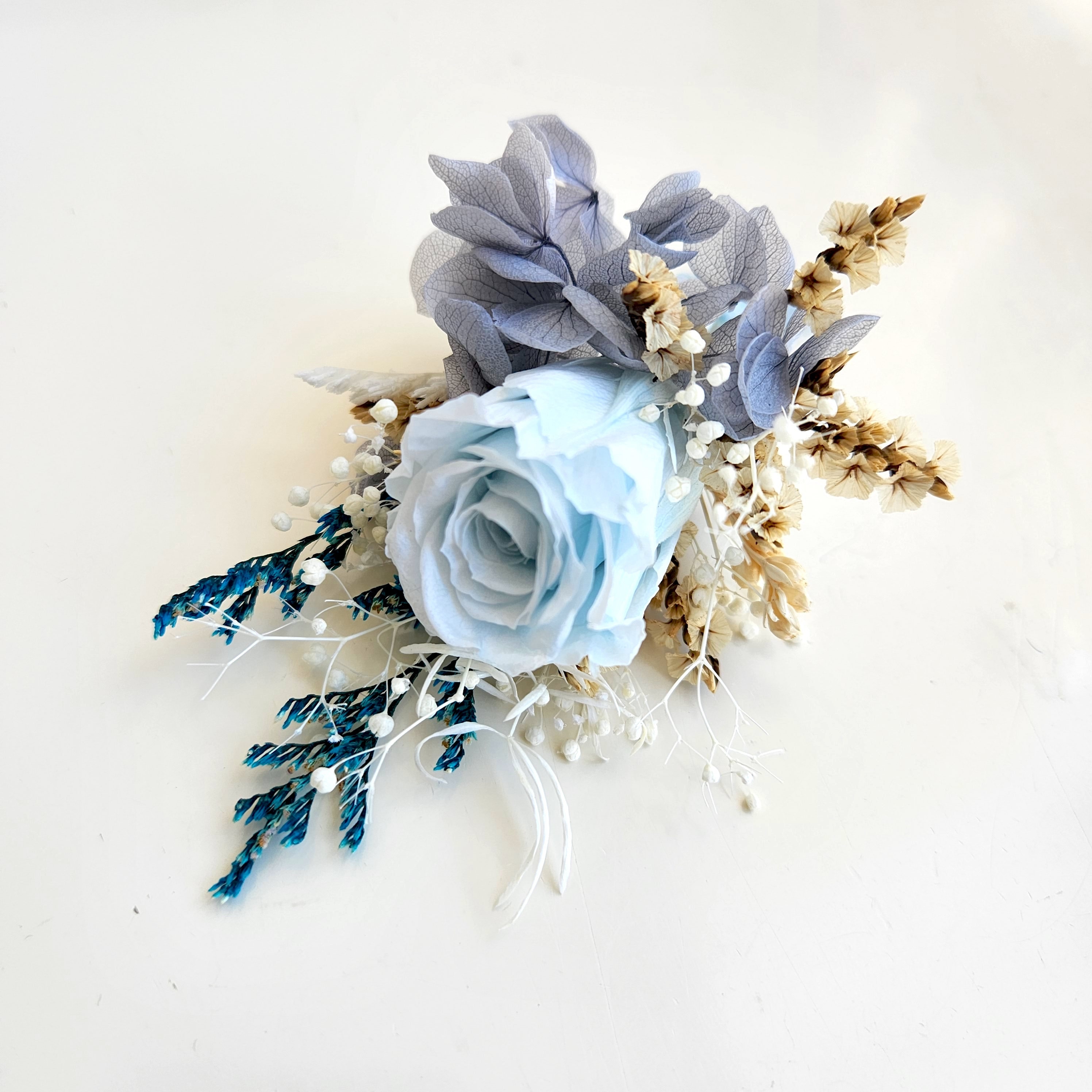 Preserved Aqua Blue Rice Flower, Blue Flowers for Bouquets, Blue Flowers  for Vase, Wedding Flowers, Filler, Blue Dried Flowers 