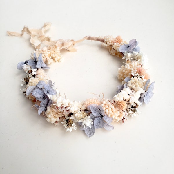dried flower headpiece
