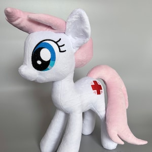 17&quot; Plushie Pony Nurse Redheart Handmade