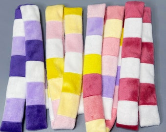 Plush Scarf For Pony Handmade Accessory